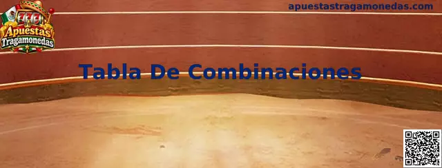Tabla de combinaciones y pagos en apuestas tragamonedas