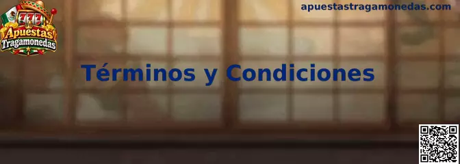 Términos y Condiciones de Apuestas Tragamonedas