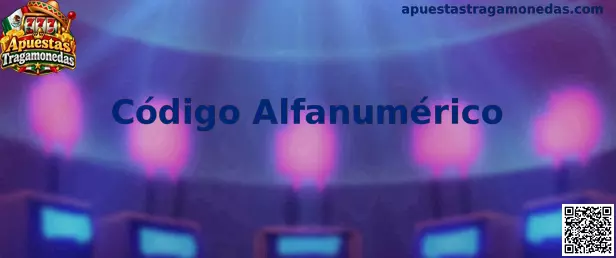 Guía visual para identificar y capturar un Código Alfanumérico en una interfaz digital de Apuestas Tragamonedas